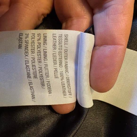 American West by Carolyn Pollack Two Tone Fringe Leather Jacket NWOT - Picture 9 of 9